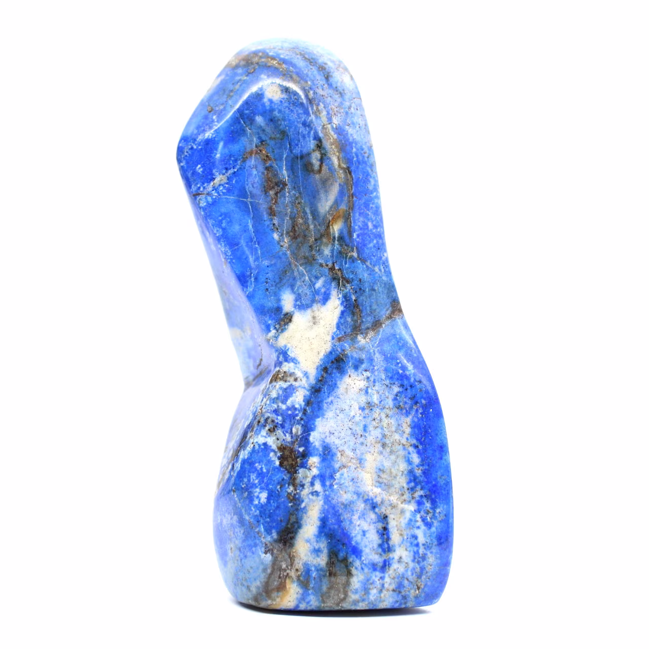 Deep Blue Lapis Lazuli Mineral Ornament from Afghanistan