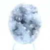Blue celestite crystal formation Madagascar - 0