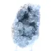 Blue celestite crystals from Madagascar - 0