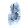 Blue celestite crystals from Madagascar - 1