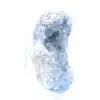 Blue celestite crystals from Madagascar - 2