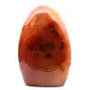 Polished Carnelian XXL Madagascar - Authentic Red-Orange Decorative Stone (Ornament) - 0