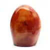 Polished Carnelian Small Ornament - Natural Collectible Stone (Madagascar) - 0