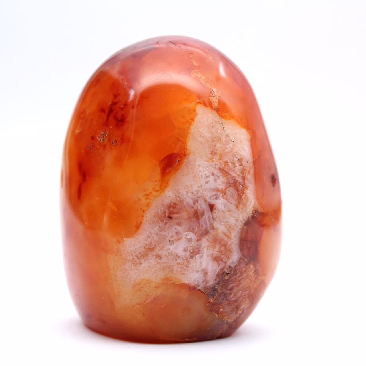 Polished Carnelian Miniature - Collectible Natural Stone Ornament (Madagascar)