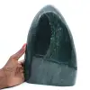 Large decorative stone Polished green Jasper, mineral Madagascar - 0