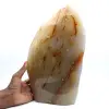Large polished Carnelian mineral ornament, rare collector's item - 0