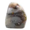Polished carnelian, large red-orange mineral ornament, Madagascar - 2