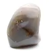 Polished carnelian, large red-orange mineral ornament, Madagascar - 6