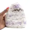 Polished amethyst, large size, Madagascar, collectible stone ornament - 1