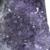 Brazilian Amethyst Geode: Deep Purple Crystals - 5