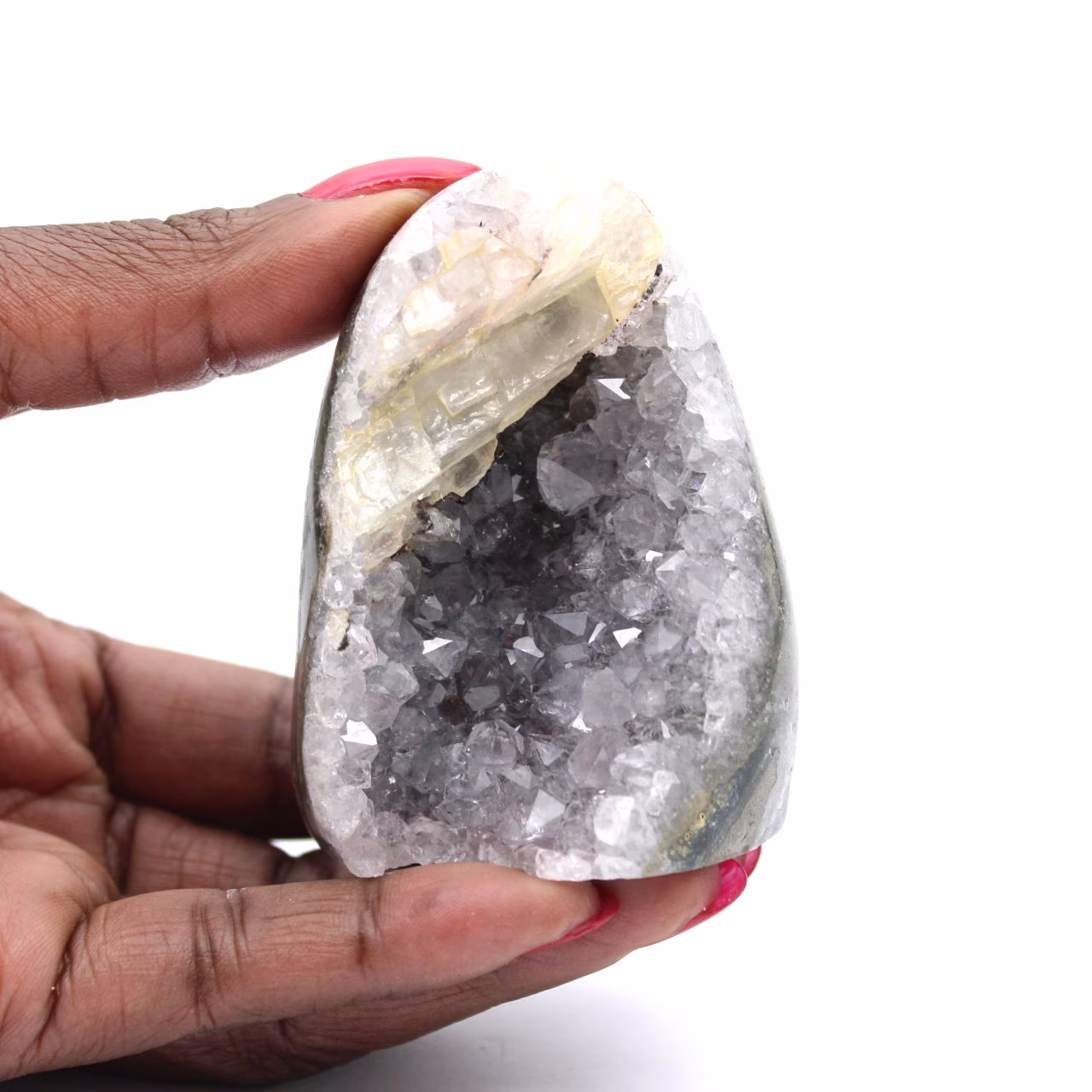 Mini Amethyst Specimen from Brazil: Science and Beauty