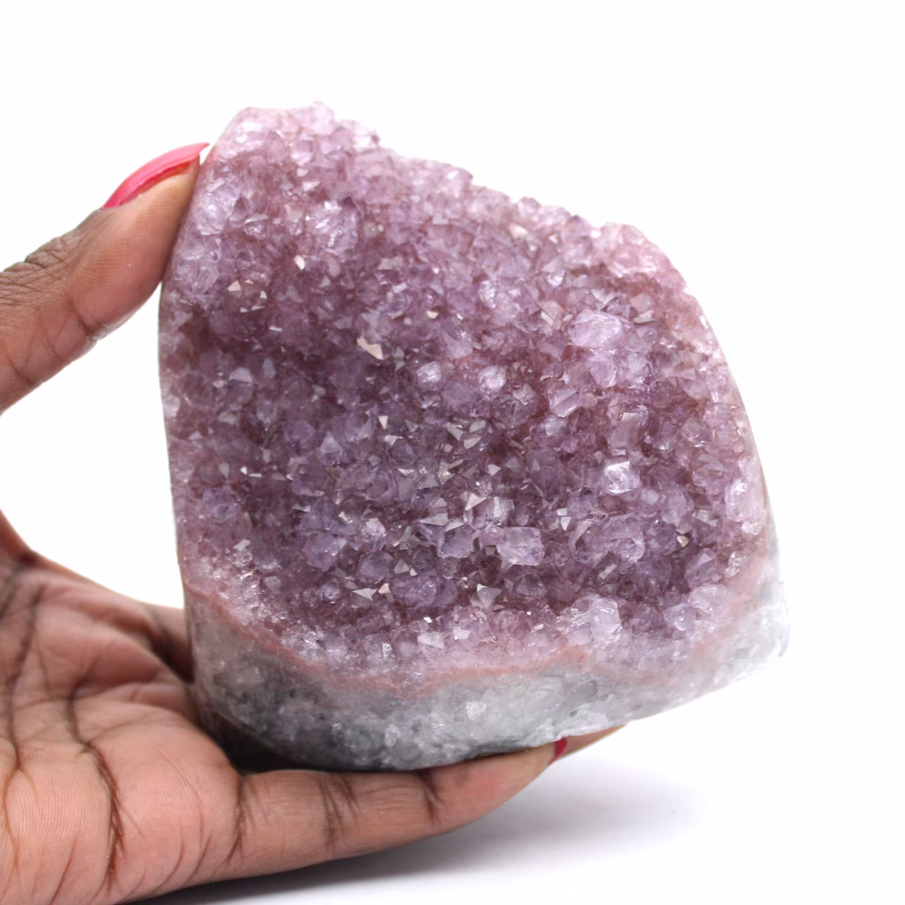 Energy Druse Amethyst – Natural Collector's Stone