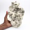 Mica and black tourmaline on Afghan quartz - 0