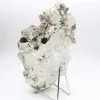 Mica and black tourmaline on Afghan quartz - 4