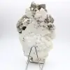 Mica and black tourmaline on Afghan quartz - 5