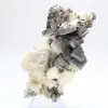 Crystallized mica on white quartz from Afghanistan - 1
