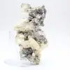 Crystallized mica on white quartz from Afghanistan - 4