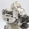 Crystallized mica on white quartz from Afghanistan - 7