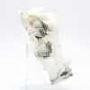 Small specimen of mica on white quartz - 4