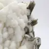 Small specimen of mica on white quartz - 6