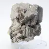 Mica and tourmaline on raw Afghan quartz - 2