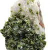 Moroccan epidote crystals on natural matrix - 6