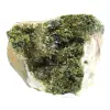 Green epidote crystals on matrix from Morocco - 1