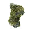Green epidote from Morocco on thin matrix - 1