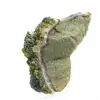 Green epidote from Morocco on thin matrix - 5