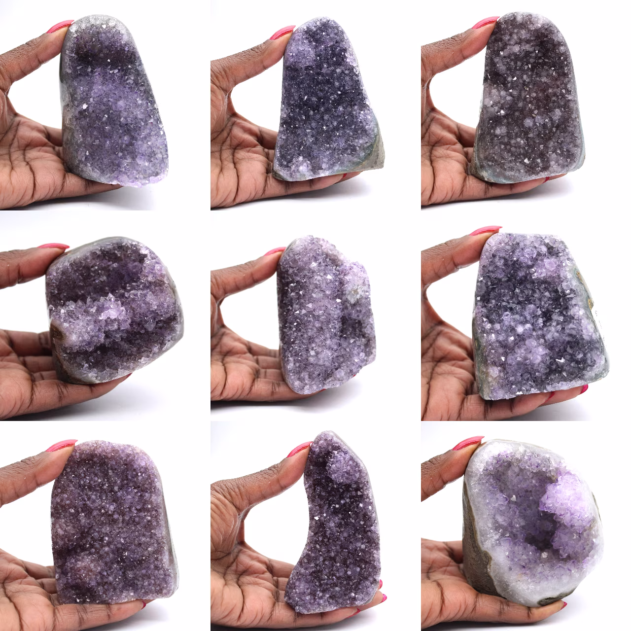 Amethyst Geode from Brazil: Genuine Collectible Specimen