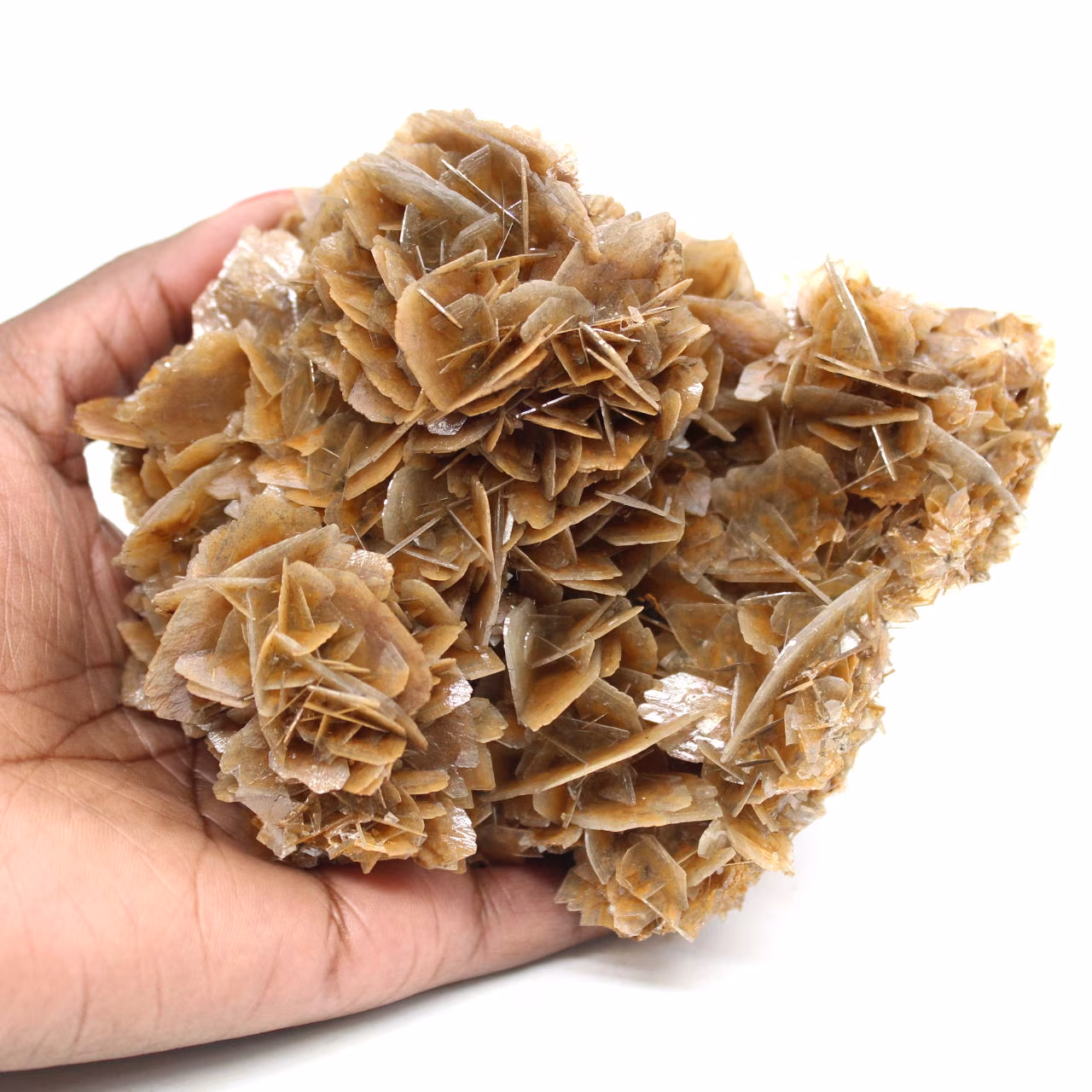 Natural crystallization of barite from Morocco