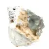 Green Fluorite Mineral: Crystals on matrix for decoration - 4