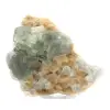Green Fluorite Crystals: Mineralogical Collection of Morocco - 5