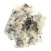 Raw fluorite from Morocco: Large green crystal on host rock - 3