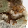 Raw fluorite from Morocco: Large green crystal on host rock - 6