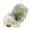 Raw green fluorite stone: Crystallized sample on rock - 2