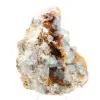 Green Fluorite Rock: Large crystal on its matrix - 1