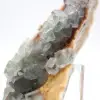 Green Fluorite Rock: Large crystal on its matrix - 6