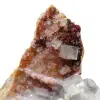 Moroccan Fluorite Stone: Green crystals on rock - 6