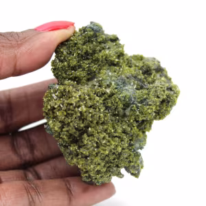 Moroccan epidote on clear matrix