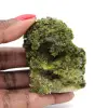 Imilchil epidote crystallized on host rock - 0