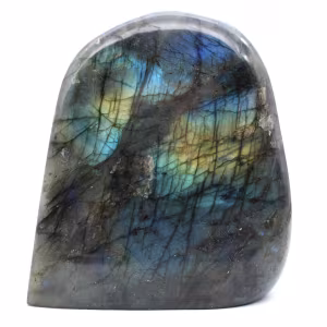 Polished Labradorite Mineral Ornament for Indoor Use