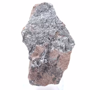 Pyrolusite, Raw Rock, Fine Crystallization, Morocco