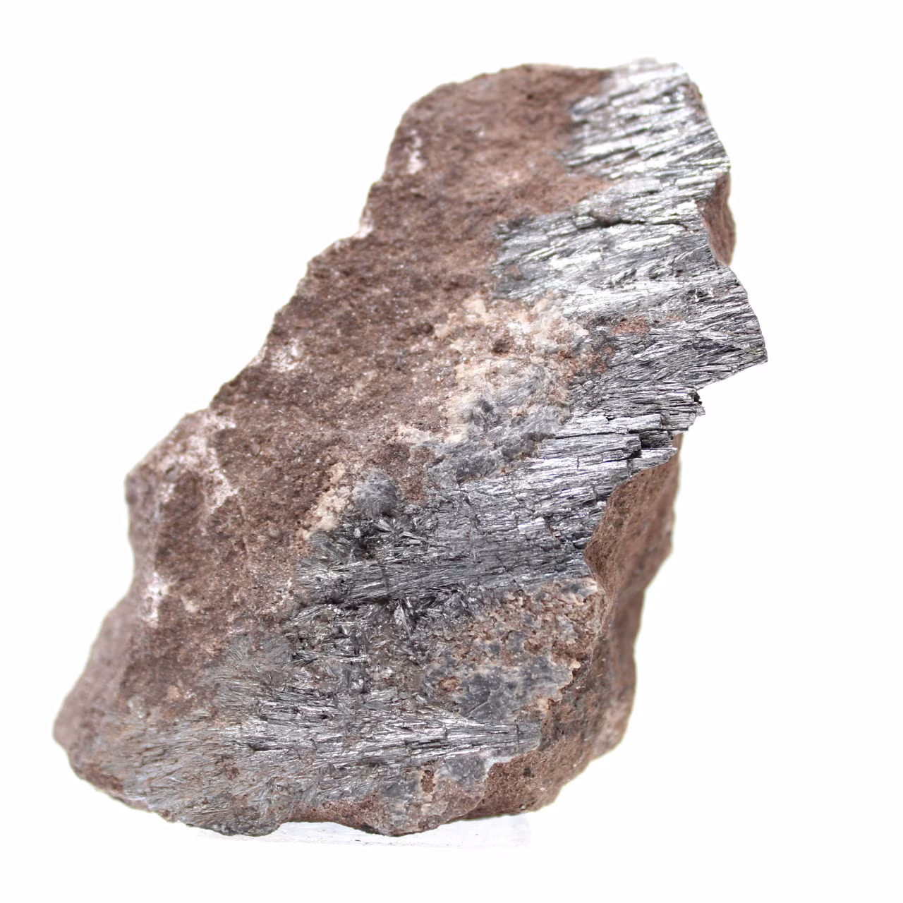 Pyrolusite crystallization from Morocco, rough specimen
