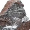 Pyrolusite crystals, Mineral Rock Morocco - 2