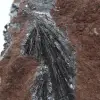 Authentic Pyrolusite Crystals on Matrix - 3