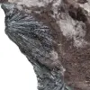 Pyrolusite crystals on matrix, natural rock - 2