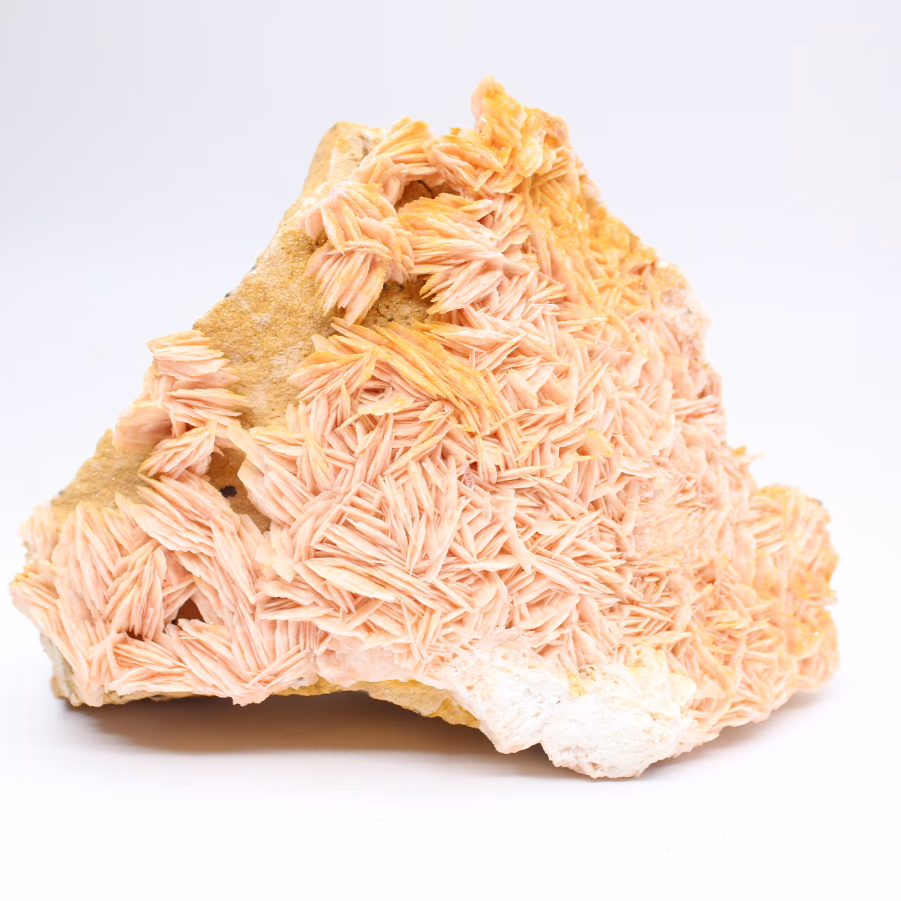 Orange barite crystals from Morocco for collectors
