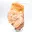 Specimen of Moroccan orange barite in natural crystals — 4