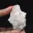 Small rock of quartz and goethite, crystals from Morocco
